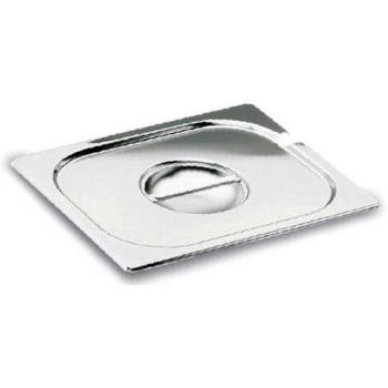 Lacor - 66905F - Tapa Encastrada GN 2/3 Con Asa y Orificio Para Cacillo
