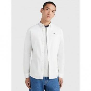 Tommy Jeans Camisa Manga Larga Slim Stretch Oxford