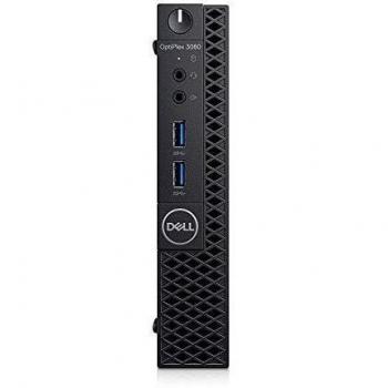 Dell Optiplex 3060 3,10Ghz 8ª Generación de Procesadores Intel Core I3 I3-8100T Negro Mini Pc - Ordenador de Sobremesa