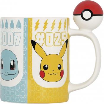 Taza con asa en relieve 3D de Pokéball Pokemon - Edición Especial