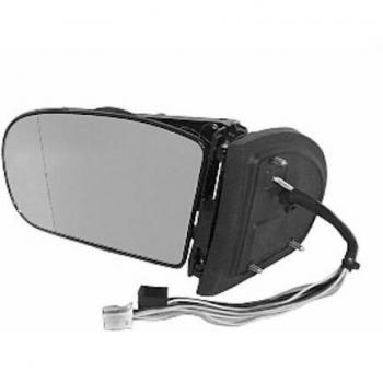 Espejo retrovisor VAN WEZEL 3032856 con carcasa de plástico, ajuste manual, cristal convexo y diseño específico para vehículos