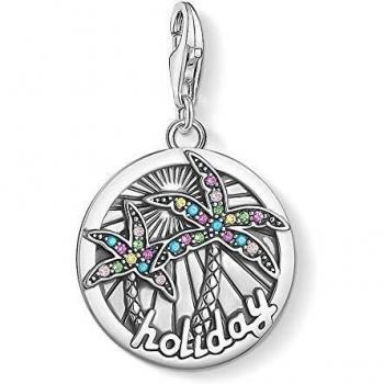 Thomas Sabo Women Silver Charm Carrier 1768-342-7