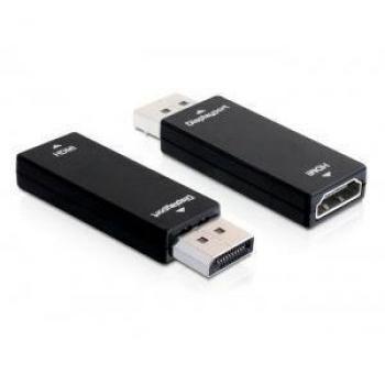 DeLOCK adaptador displayport macho a HDMI hembra