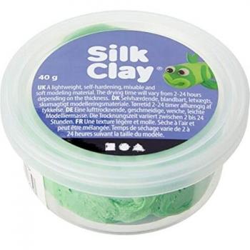 Arcilla de Silicona Ultra Ligera Verde Claro 40g