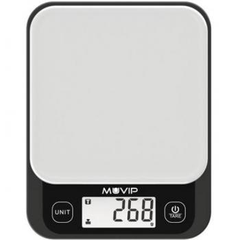 Bascula de Cocina Digital Muvip Super Slim - Sensor de Calibracion Alta Precision - Funcion TARA