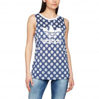 adidas Loose Camiseta sin Mangas, Mujer, Azul