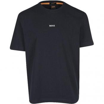 Camiseta BOSS TChup Relaxed Fit Azul Marino para Hombre, Talla M, 96% Algodón, 4% Elastano, Con Logo