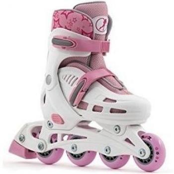 SFR espíritu patines en línea ajustables - rosa, UK 12J-2 / 30.5-34EU