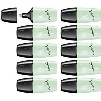 Marcador pastel STABILO BOSS mini - Edición Pastel Love - Caja con 10 unidades - Color pizca de menta