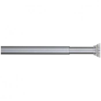 Barra telescópica cortina de ducha Sealskin, aluminio mate, extensible de 155 a 255 cm