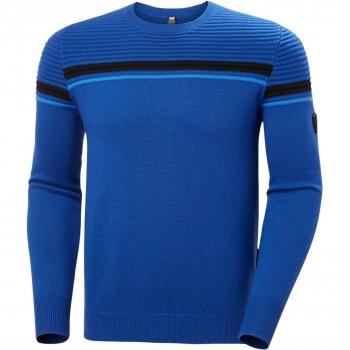 Helly Hansen Carv Men's Knitted Sweater - Blue Size S