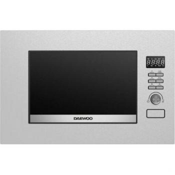 Microondas Integrable Daewoo MDBK201GS con Grill 20L Acero Inoxidable