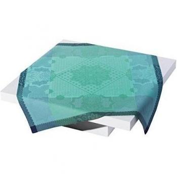 Le Jacquard Francais 22046 - Mantel Sevilla algodón menta 220 x 220 cm