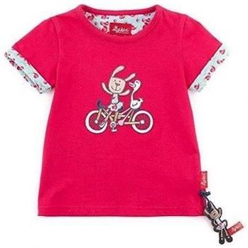 Sigikid T- Shirt, Minin 152801 - Camiseta de manga larga para niña, color rot