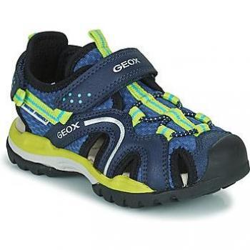 Sandalia Geox Borealis J250RB - Cuero Sintético y Textiles de Calidad