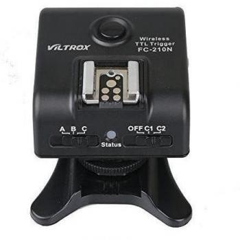 Viltrox disparador de flash inalámbrico de 2,4 GHz