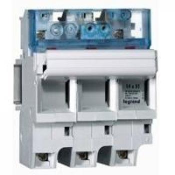 Legrand portaf./cortacirc. - Base con microcontactor inversor t1 4,5 módulo
