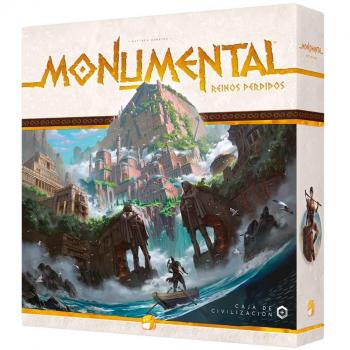 Monumental: Reinos Perdidos Expansión Juego de Mesa Fantasía Edad Recomendada 10 Años
