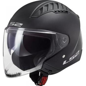 LS2 Casco Jet OF600 Copter II Negro Mate XS