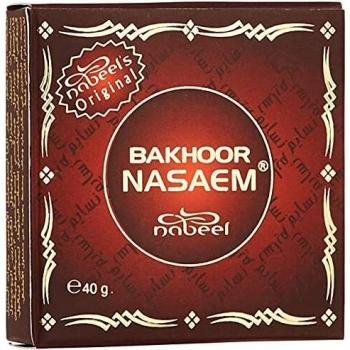 Nabeel Perfumes Heritage Collection Bakhoor Nasaem Incense 40 g White