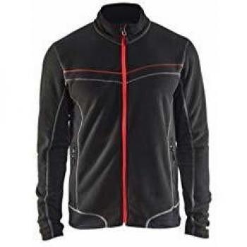 Blakläder Unisex Microfleece Jacket, Black, Size L