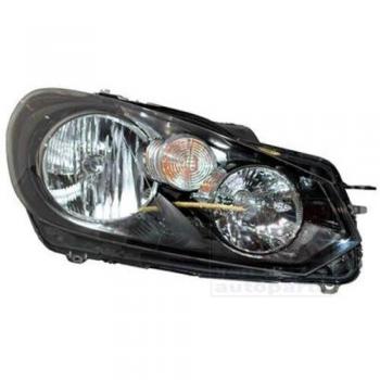 Faro Delantero Van Wezel 5863962 H15/H7 Amarillo para Circulación a la Derecha PX26d PGJ23t-1