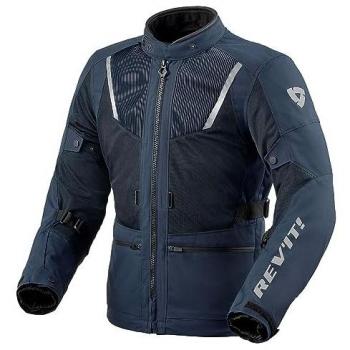 Chaqueta de Moto Revit Levante 2 H2O para Hombre, textil, color azul oscuro, talla XXXL