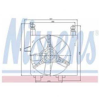 Nissens 85056 Refrigerantes del Motor