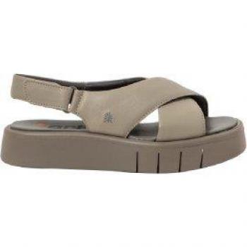 Sandalias de Piel Art 1855 Malaga gris para mujer