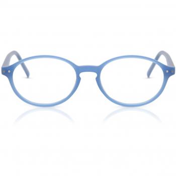 Round Montuta Completa Carbon Fiber Azules Gafas Recetadas para Niños - Gafas Anti-Azules - SmartBuy para Niños