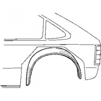 Van Wezel 3723445 Guardabarros para Automóviles