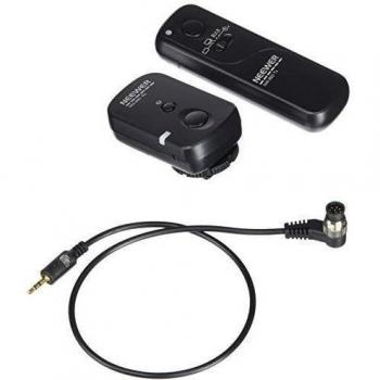 Neewer® disparador de DSLR cámara 320 ft / 100m Mando a distancia inalámbrico 2.4G 16CH Receptor Transmisor para Nikon D800/D700/D300/D2/D1/D200/D4/N90s/F5/F6/F100/F90/F90X/D3S, Fujifilm S5 Pro/S3 Pro, Kodak DCS-14N