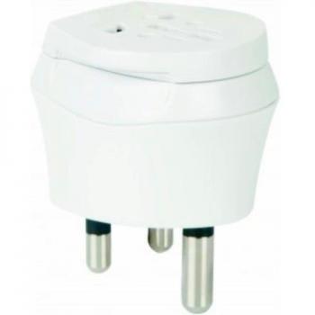 2 x Adaptador de viaje – Mundo combinado Viaje Conector Adaptador de Corriente Set – Adaptador para Turkmenistán en Sri Lanka para enchufes con enchufe, Euro, 2 Pol y 3 pines Energía Adaptador – LK TX