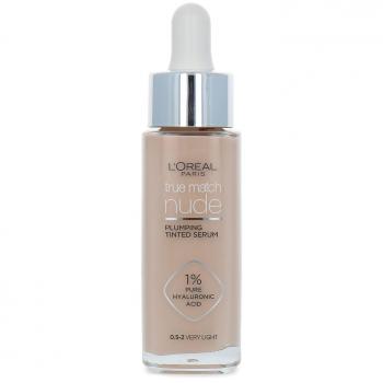 L'Oreal Paris True Match Nude Plumping Tinted Serum 0.5-2 Very Light 30 ml