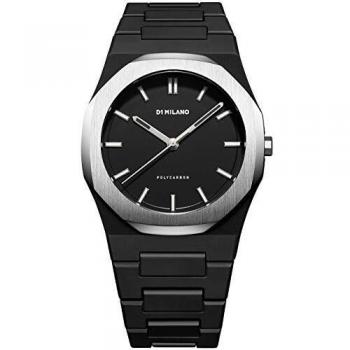 D1 Milano Polycarbonate Men's Watch 40.5 mm - Model PCBJ14 Moonglade Black