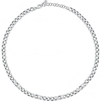 Collar Morellato Poetica de Acero con Cristales
