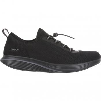 MBT Kuga Men's Black Textile Low Top Sneakers