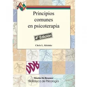 Principios Comunes En Psicoterapia - Kleinke, Chris L.
