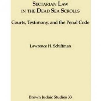 Ley Sectaria en los Rollos del Mar Muerto: Tribunales, Testimonio y Código Penal (Estudios Judaicos Brown, Volumen 33)