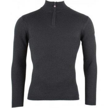 Peak Mountain Ciotat Men's Black Turtleneck Sweater