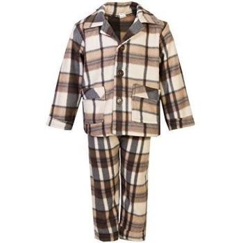 Pijama Niños con botones R24 en color beige 1-2 años