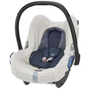 Maxi-Cosi Funda para Silla de Coche Grupo 0+ Maxi-Cosi Cabriofix, Funda Protectora de algodón, Color Beige