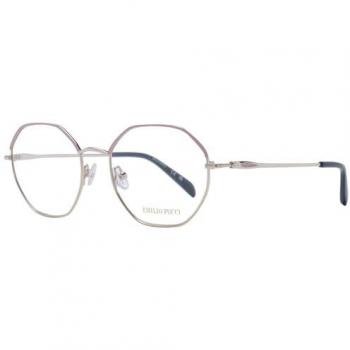 Montura de Gafas Emilio Pucci EP5169 54028, Shiny Rose Gold, 54 mm, Unisex Adulto