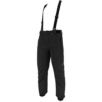 Pantalones de esquí Joluvi Ski Impact Hot Negro, impermeables, transpirables, aislamiento térmico, ajuste cómodo, con tirantes desmontables y múltiples bolsillos