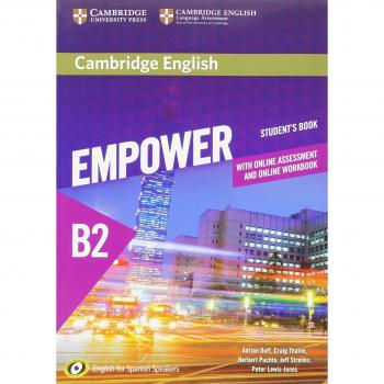 Cambridge English Empower for Spanish Speakers B2 Student's Book with Online Assessment and Practice and Online Workbook - 9788490360095