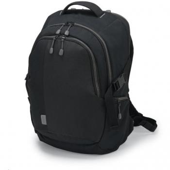 DICOTA Eco mochila Negro Espuma, Tereftalato de polietileno (PET)