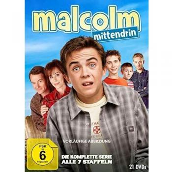 Malcolm mittendrin die komplette serie staffel 17 21 dvds alemania