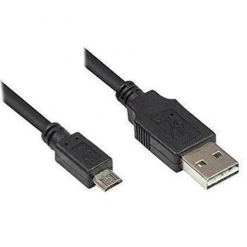 Cable USB 2.0 EASY 0,5 m Negro A a Micro-B