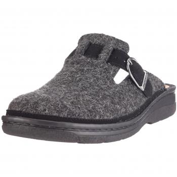 Berkemann Biel Mirko 5710 - Zuecos de fieltro para hombre, color gris, talla 42