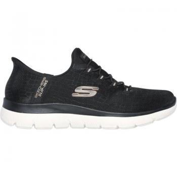Skechers Summits Classy Night Slip-Ins Trainer - Women's Skechers Womens Summits Classy Night Slip-Ins (Black) - Size: W8